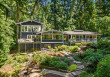 New on Market: Mid-Century Elegance in a Custom Multilevel Home