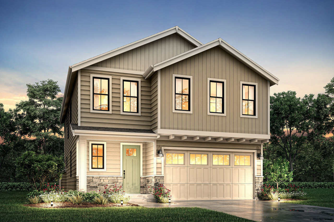 2223 Floorplan Elevation B. Photos are from a similar home and for example only.