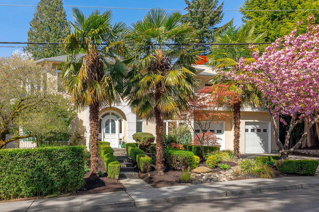 Mediterranean style stucco home
