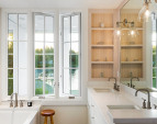 Every bathroom has Kohler fixtures, Toto Washlet bidet seats, and radiant in-floor heating.