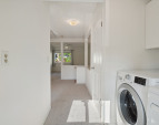 Laundry room view towards hall upstairs