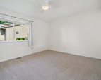 Upper bedroom without staging - fresh paint and carpets!