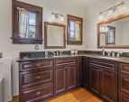 Full bathroom on the second level