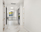 Photo of adjacent, completed home (lot 3) upper hallway - for representation purposes only.