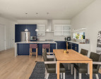 Plenty of space for an oversized dining set