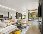 Photo of adjacent, completed home (lot 3) great room for representation purposes only.
