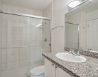 Primary bathroom with large shower