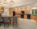 Kitchen with eating space Kitchen with eating space
