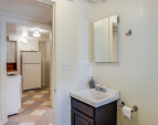 Downstairs: Bathroom. Downstairs: Bathroom.