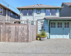 Fenced in back deck and attached garage that could be a future ADU. Fenced in back deck and attached garage that could be a future ADU.