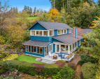 Custom home overlooking Pleasant Beach.