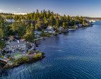 You have likely never seen a waterfront property quite like this! Now there is a direct ferry service to Downtown Seattle from S