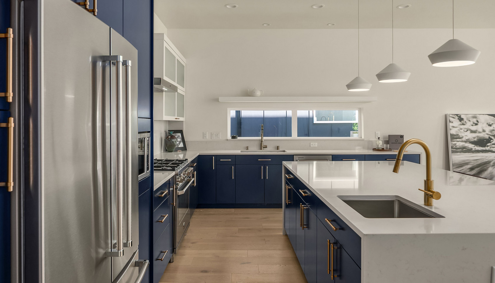You could fit several cooks in this kitchen