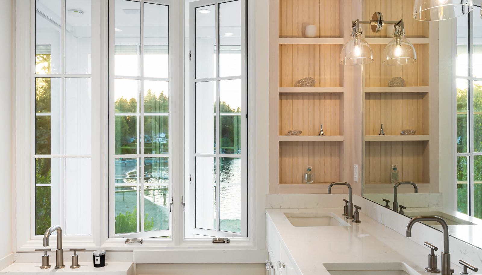 Every bathroom has Kohler fixtures, Toto Washlet bidet seats, and radiant in-floor heating.