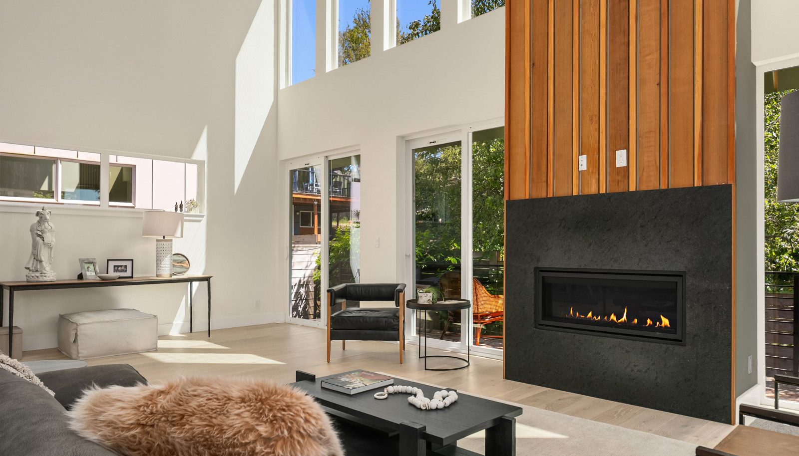 Incredible light in this south-facing space