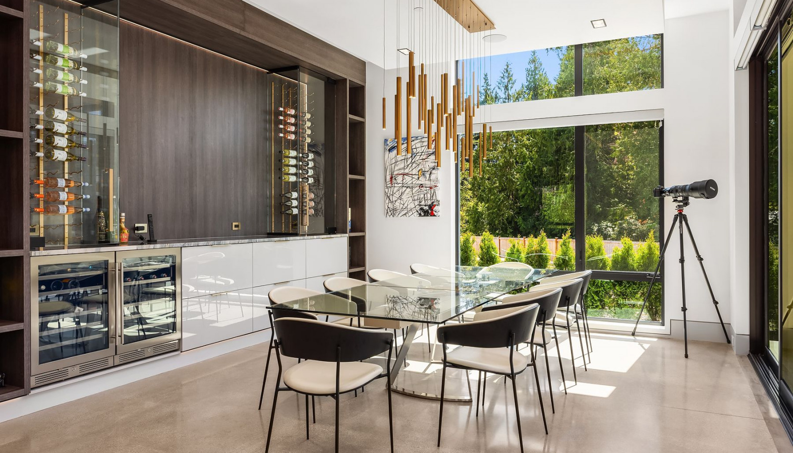 Photo of adjacent, completed home (lot 3) Dining room for representation purposes only.