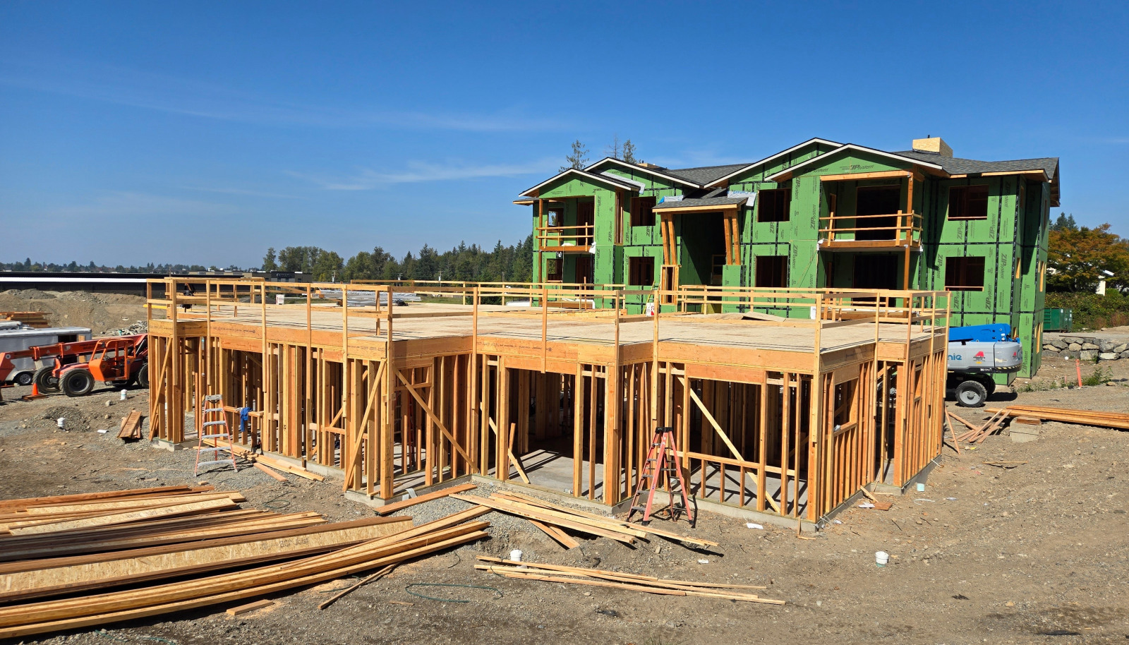 Construction progress