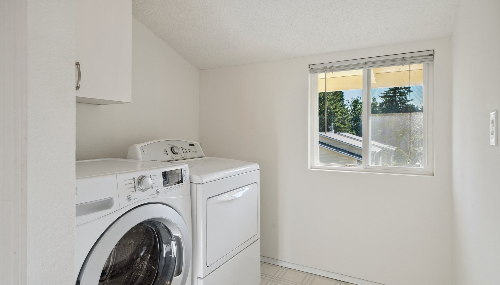 Easy access laundry right off bedrooms