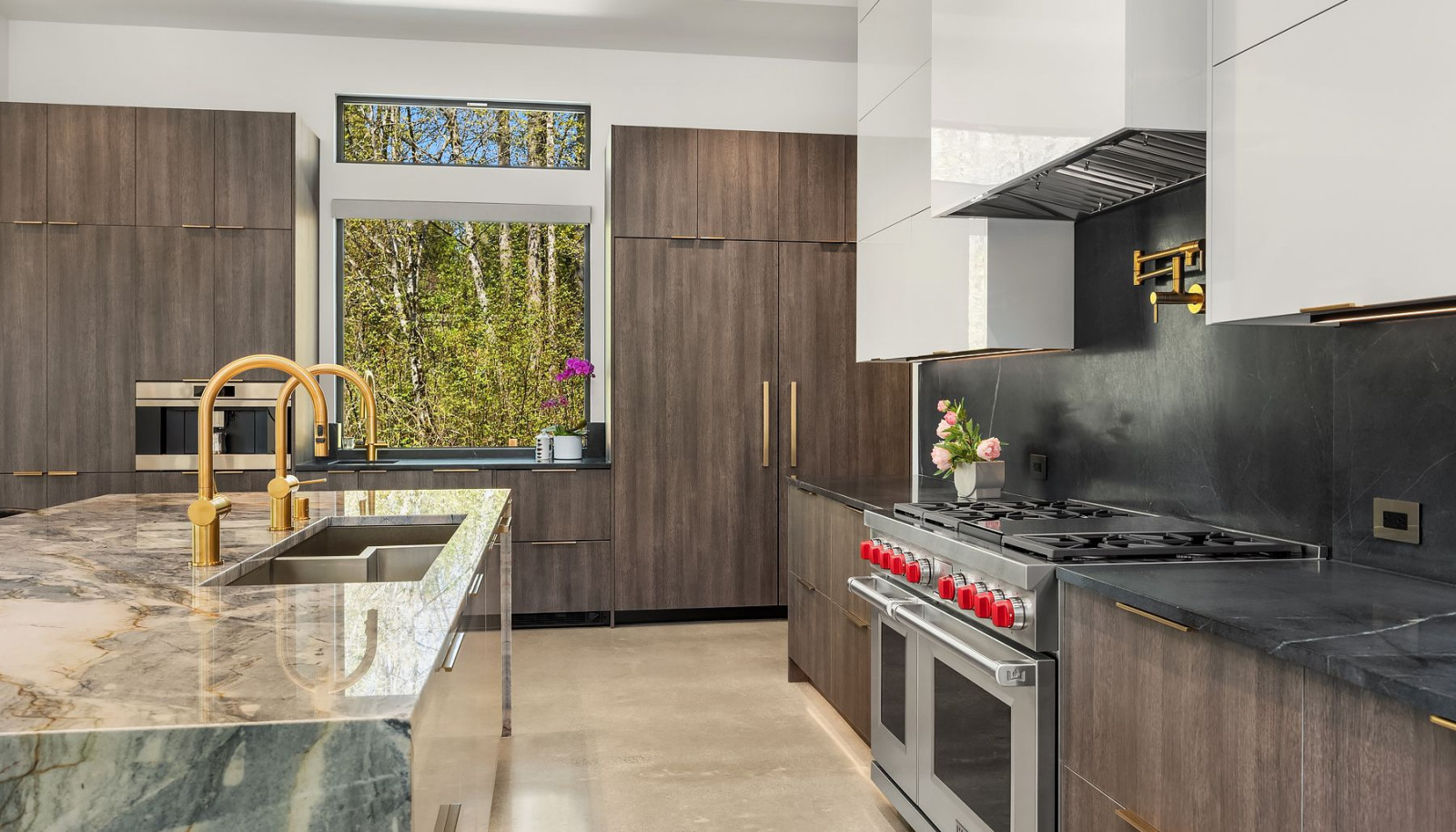 Photo of adjacent, completed home (lot 3) kitchen for representation purposes only.