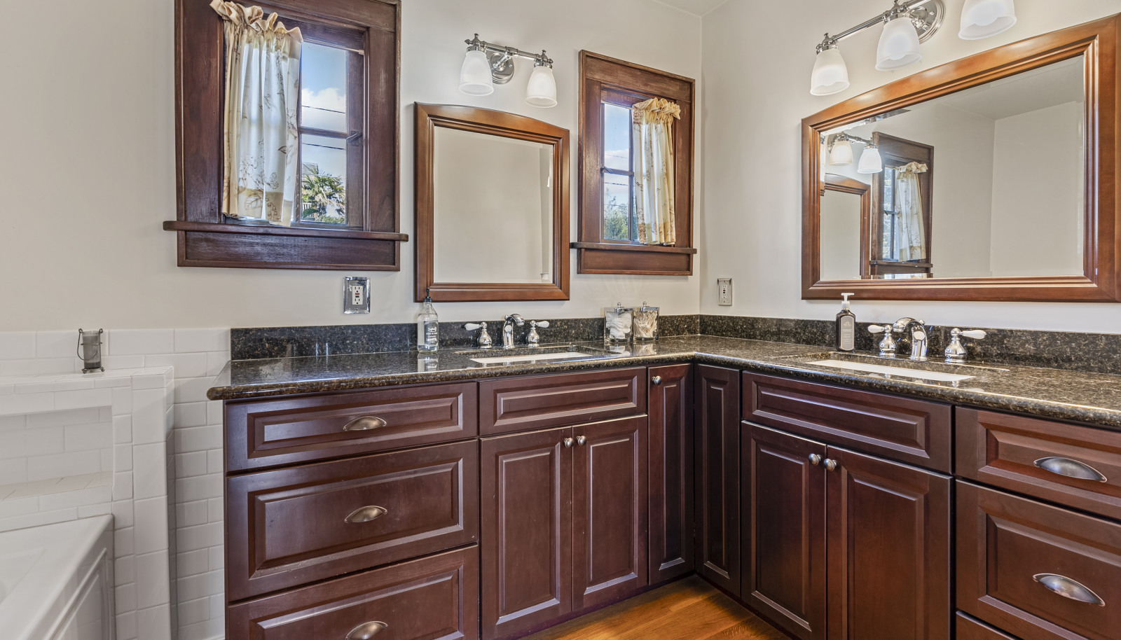 Full bathroom on the second level