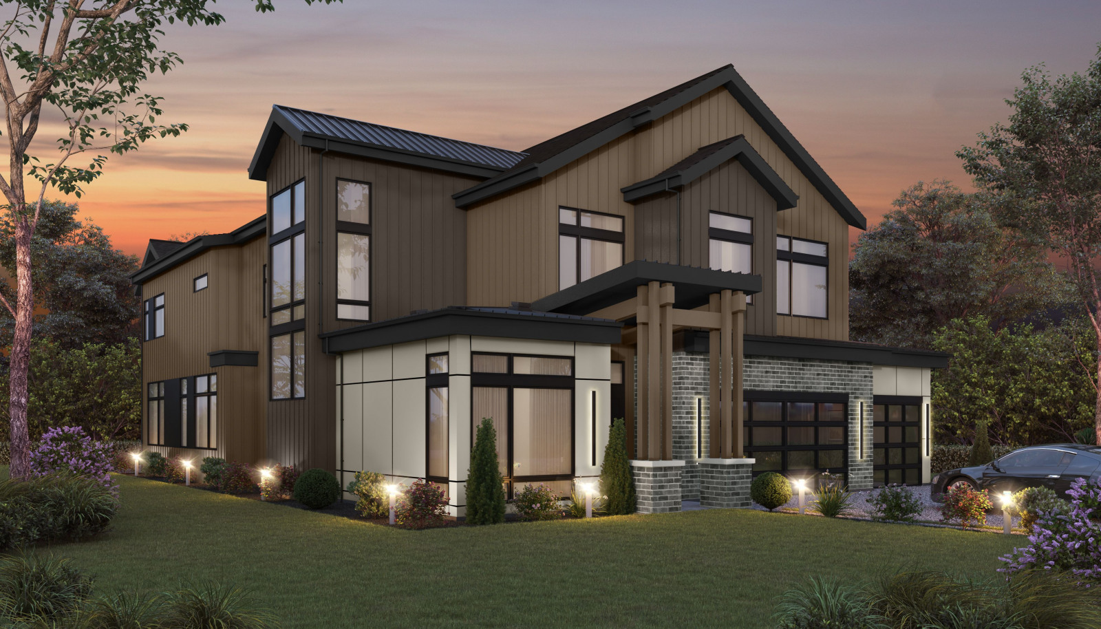 *RENDERING OF LOT 2 For representation purposes only**