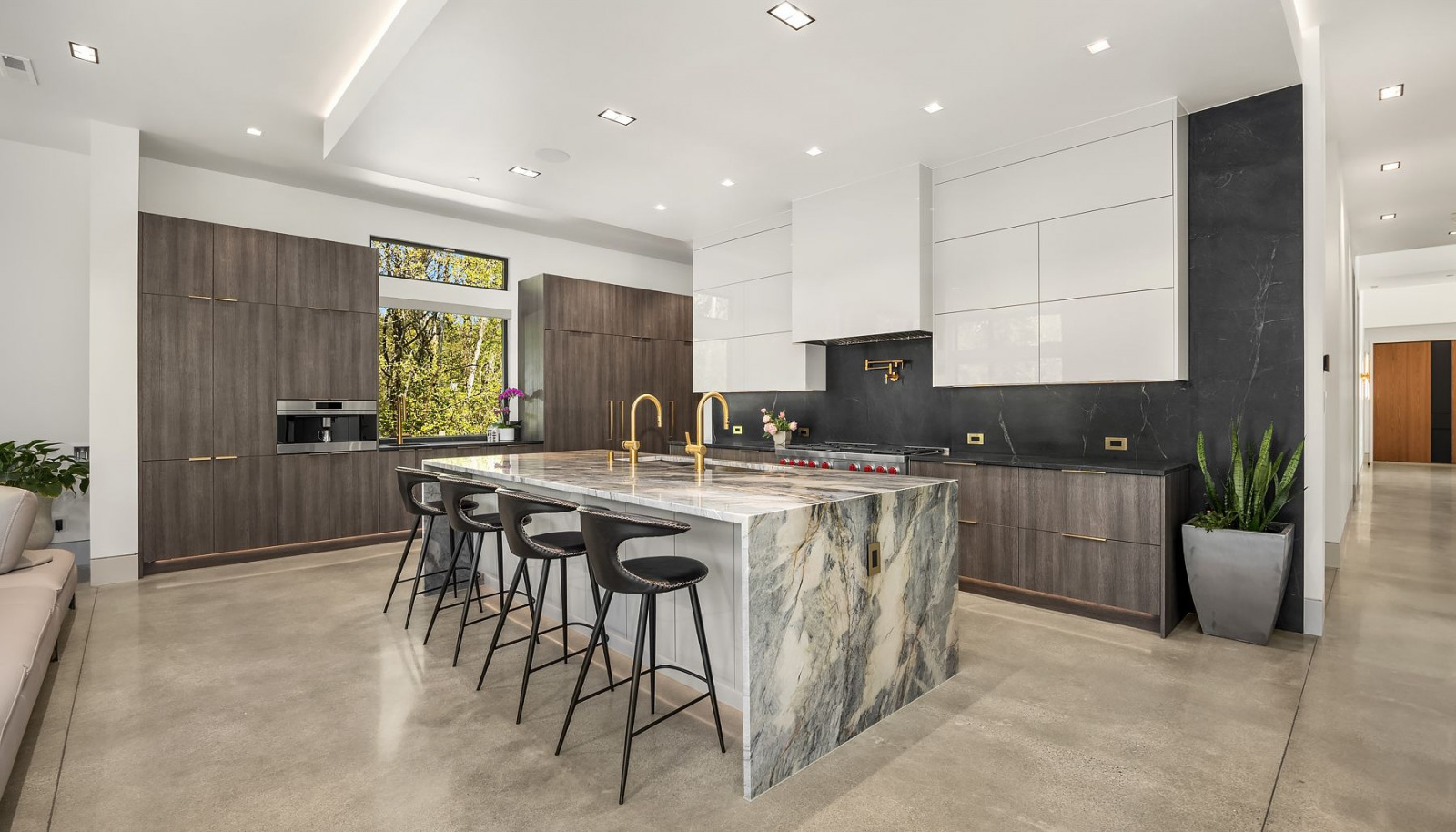 Photo of adjacent, completed home (lot 3)kitchen for representation purposes only.