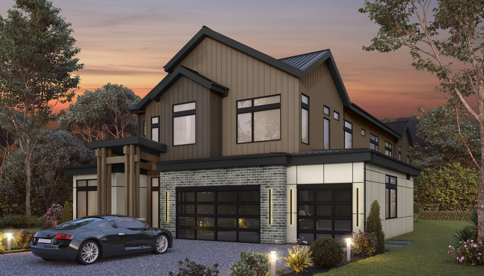 *RENDERING OF LOT 2 For representation purposes only**