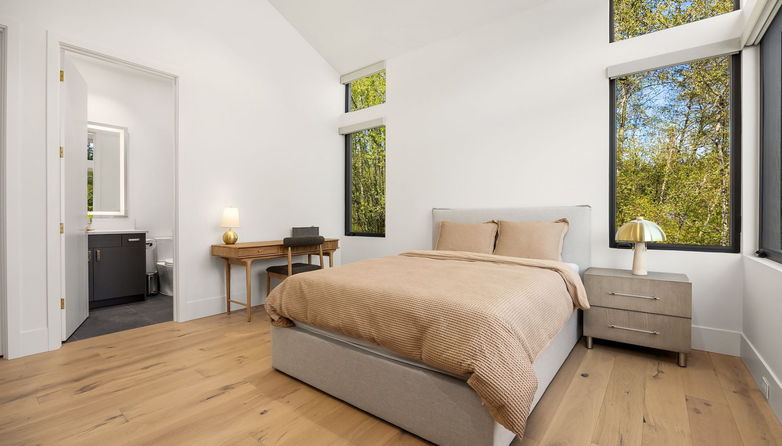 Photo of adjacent, completed home (lot 3) Guest room- for representation purposes only.