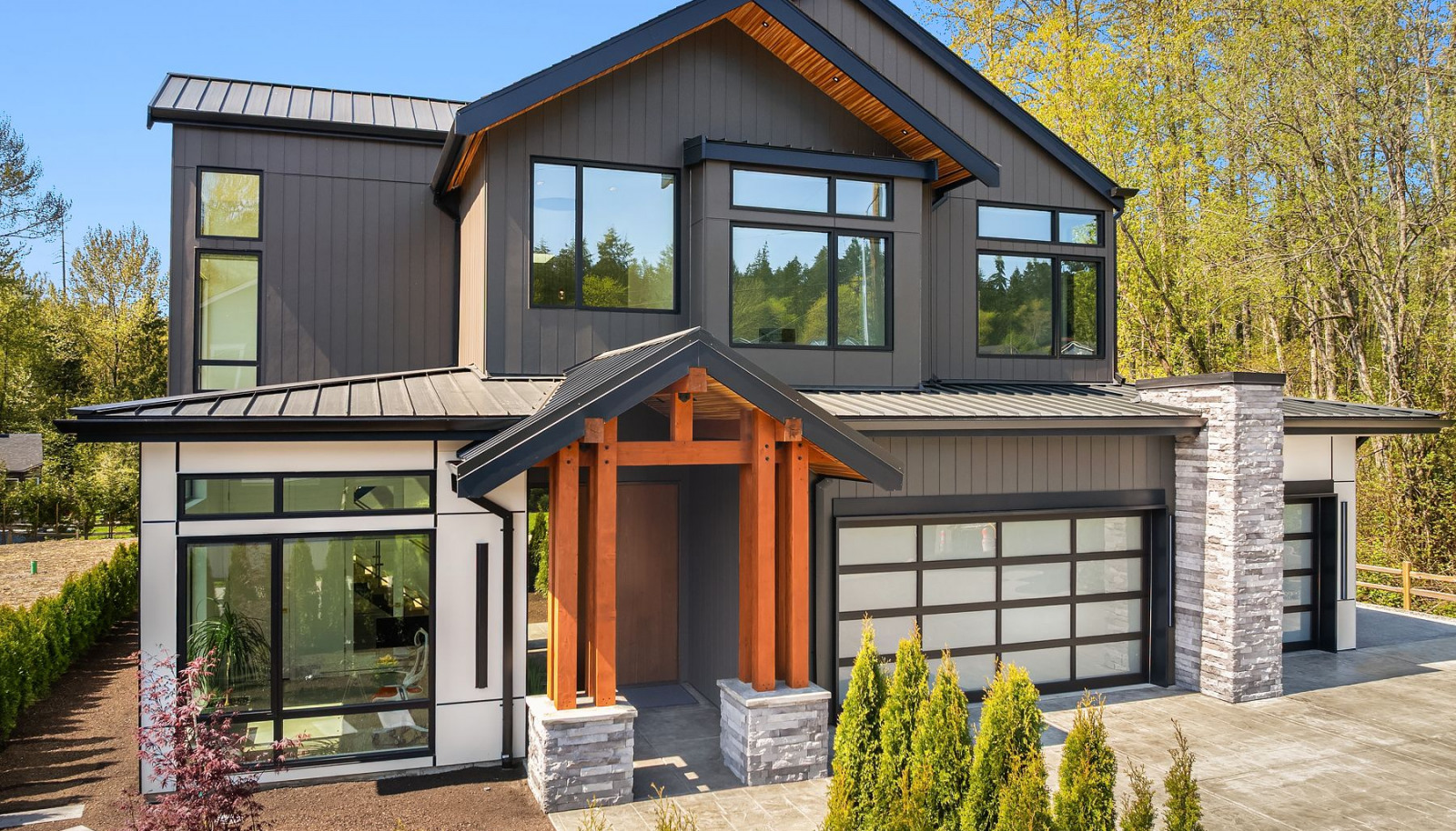 Photo of adjacent, completed home (lot 3) for representation purposes only.