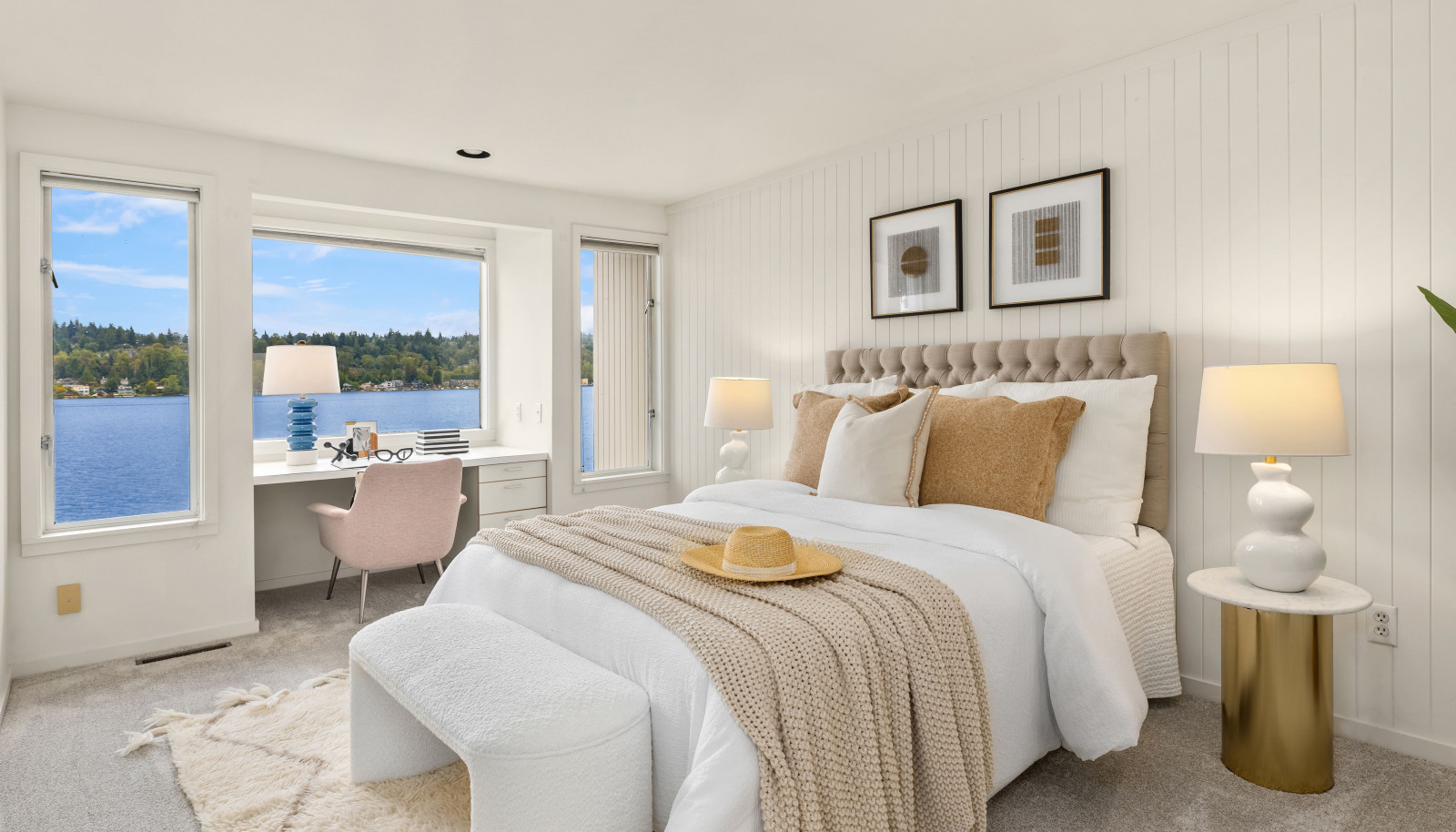The first guest bedroom...