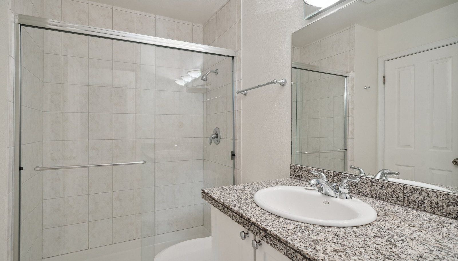 Primary bathroom with large shower