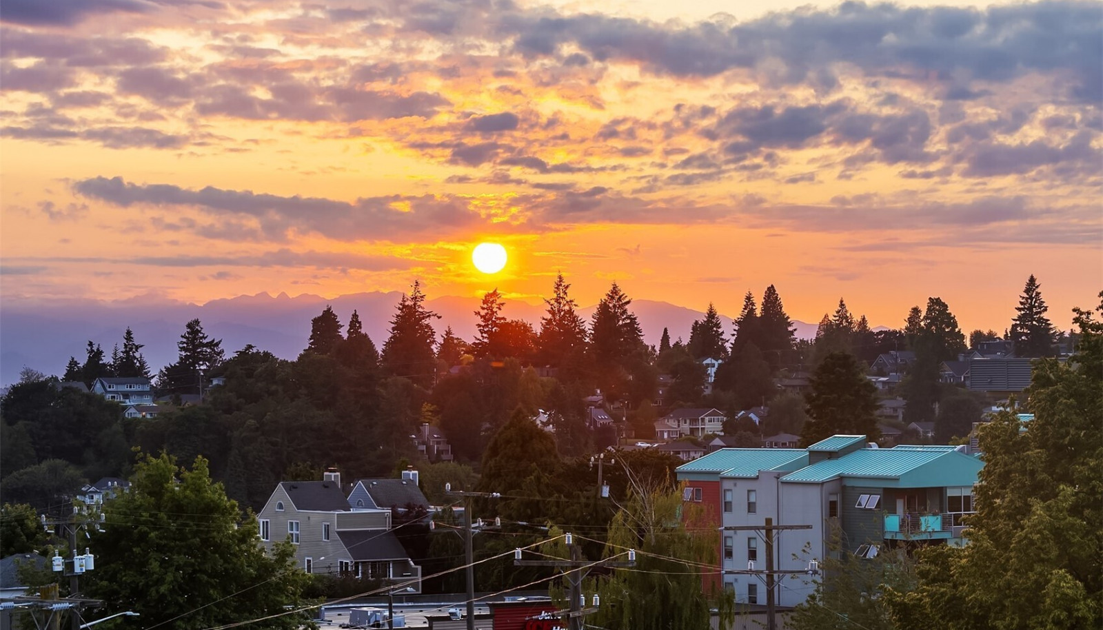 Living in West Seattle means you get to watch the sun set. Living in West Seattle means you get to watch the sun set.