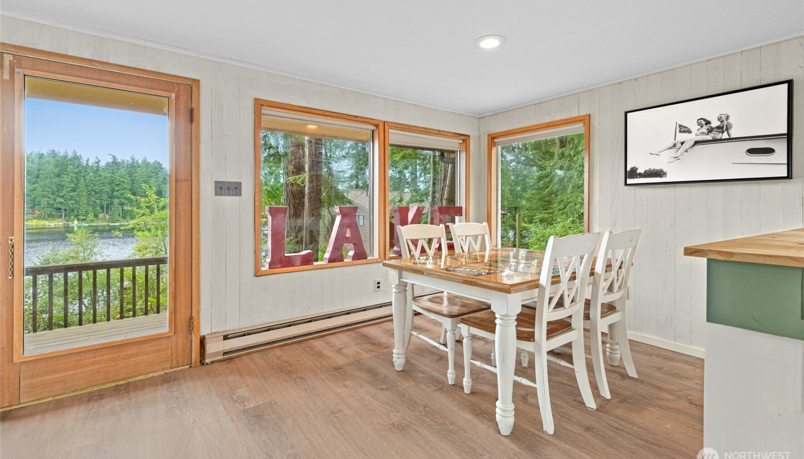 Goss Lake views! Goss Lake views!