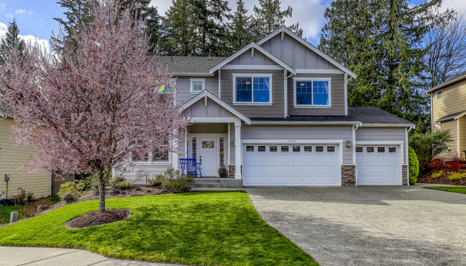 Outstanding and welcoming curb appeal!