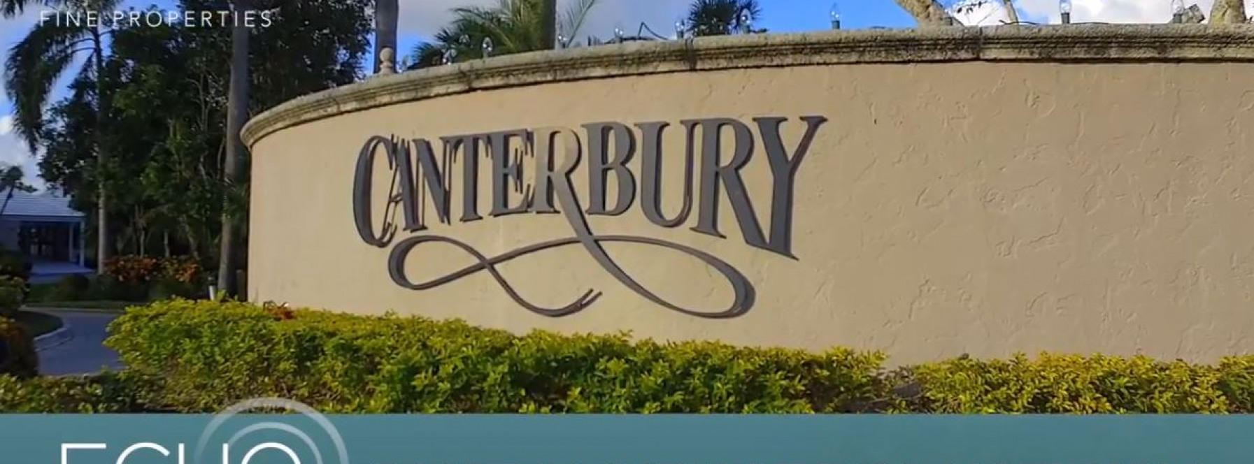 Echo Fine Properties Community Showcase: Canterbury at PGA National