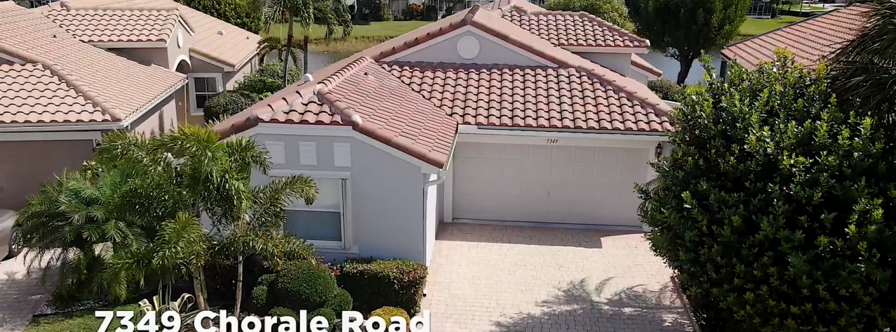 Magnificent Lake Views from this Charming Home Located in the 55+ Community of the Cascades in Boynton Beach!