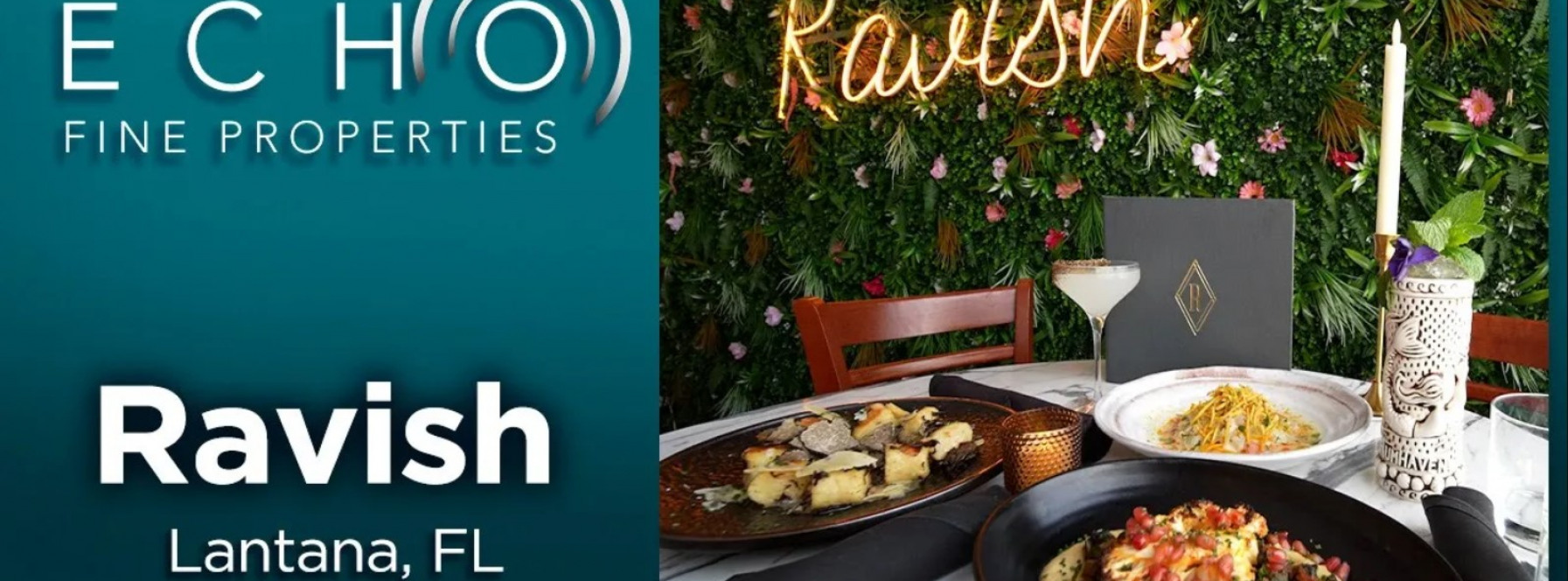 Ravish Off Ocean | New American Cuisine | Al Fresco Dining | Craft Cocktails