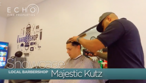 Majestic Kutz Barbershop in West Palm Beach, FL.