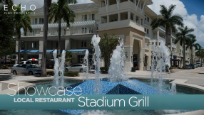 Stadium Grill Local Restaurant in Abacoa Jupiter, FL.
