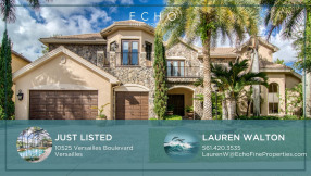 On The Market: 10525 Versailles Boulevard, Wellington, FL 33449