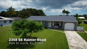 Charming corner Lot Pool Home for Sale in Sandhill Crossing in Port St. Lucie!