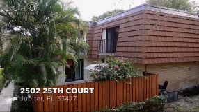 Enjoy Sunsets & Ocean Breezes from this Beautiful Jupiter Townhouse Just a Short Walk to the Beach!