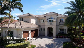 Million Dollar Listing in the Luxurious Jupiter Country Club with Coveted FULL Golf Membership!