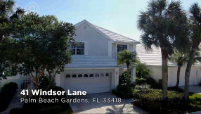This is the Tranquil Winter Retreat or Full Time Home You’ve Been Looking for in PGA National!