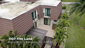 Stunning Water Views from Townhome in Pristine Community of Gardens Lakes in Palm Beach Gardens!