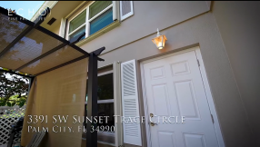 Updated Lakefront Home for Sale in Sunset Trace in the Heart of Palm City
