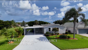 Live the Active Adult Florida Lifestyle in this Sweet Home in St. Lucie Falls in Stuart!