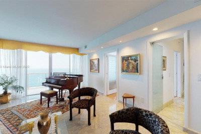 Piano Room with East Views of Ocean