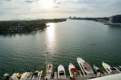 View from private balcony/ Aquasol marina