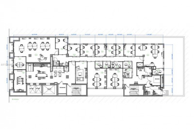 3rd Floor Plan at Downtown Miami's Security Building 117 NE 1st Avenue